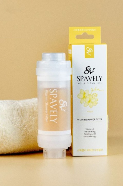 Филтър за душ SPAVELY FREESIA с аромат на фрезияIVET.BG - Твоят онлайн бутик.