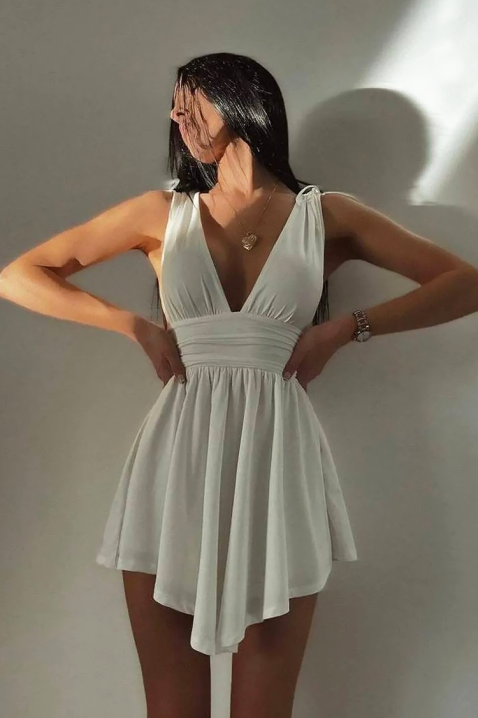 Рокля LORILZA WHITE, Цвят: бял, IVET.BG - Твоят онлайн бутик.