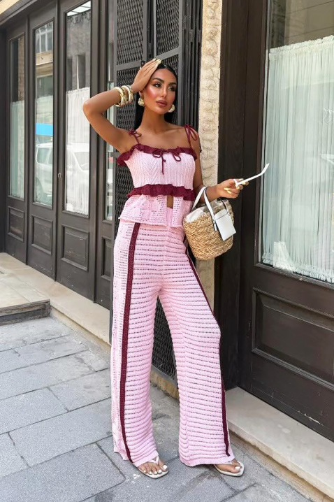 Комплект ESENTOLA PINK, Цвят: розов, IVET.BG - Твоят онлайн бутик.