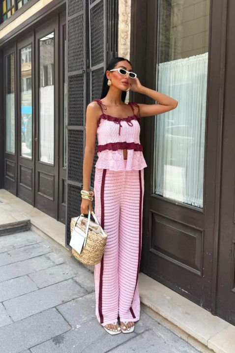 Комплект ESENTOLA PINK, Цвят: розов, IVET.BG - Твоят онлайн бутик.