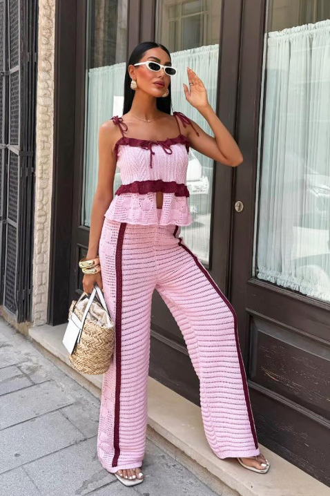 Комплект ESENTOLA PINK, Цвят: розов, IVET.BG - Твоят онлайн бутик.