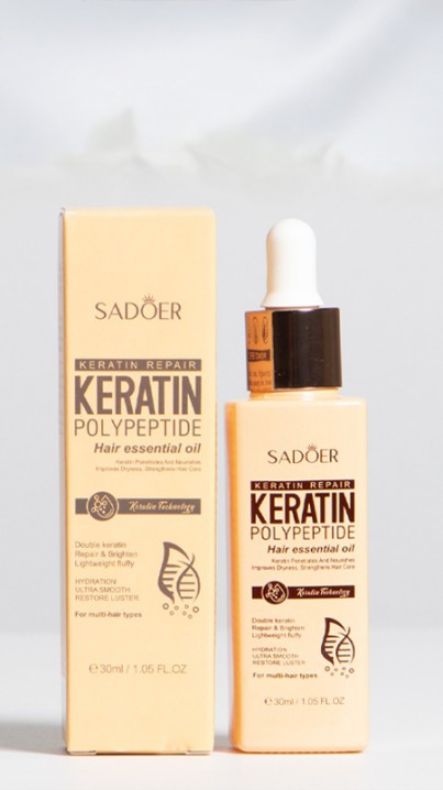 Олио за коса SADOER Keratin Hair Repair OilIVET.BG - Твоят онлайн бутик.