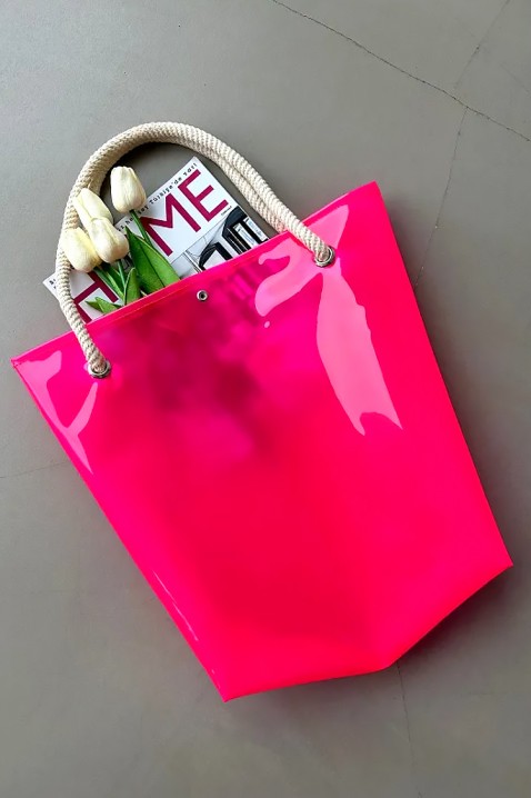 Плажна чанта NEONANA PINK, Цвят: розов, IVET.BG - Твоят онлайн бутик.