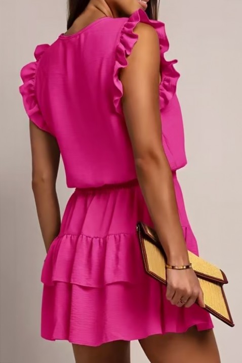 Рокля UNIKUMA FUCHSIA, Цвят: фуксия, IVET.BG - Твоят онлайн бутик.