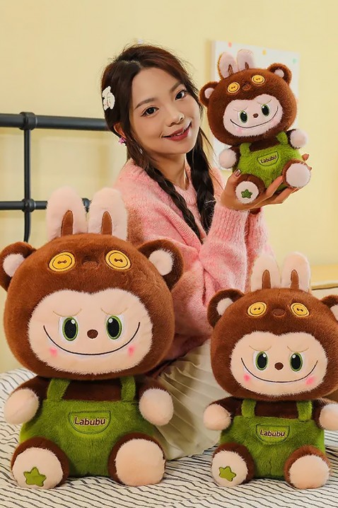Плюшена играчка LABUBU TOY, Цвят: кафяв, IVET.BG - Твоят онлайн бутик.