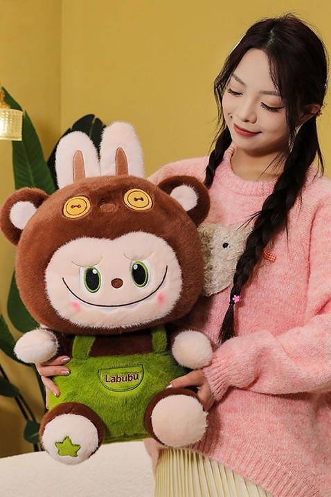 Плюшена играчка LABUBU TOY, Цвят: кафяв, IVET.BG - Твоят онлайн бутик.
