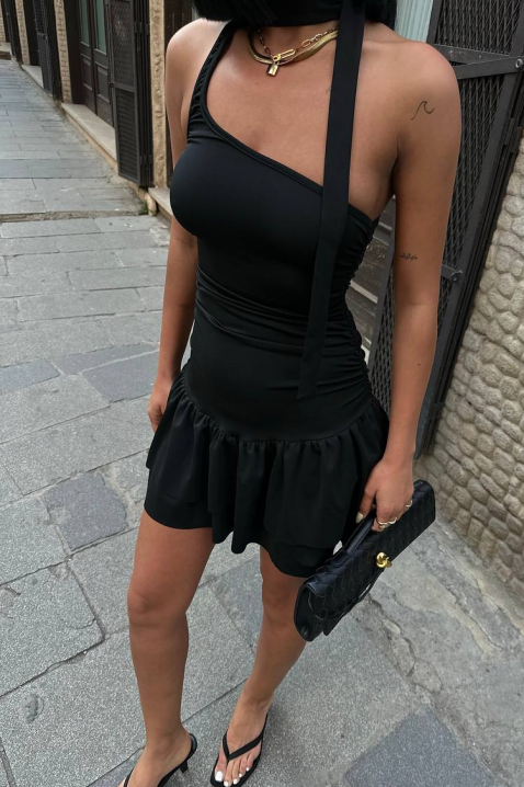 Рокля BAKALENA BLACK, Цвят: черен, IVET.BG - Твоят онлайн бутик.