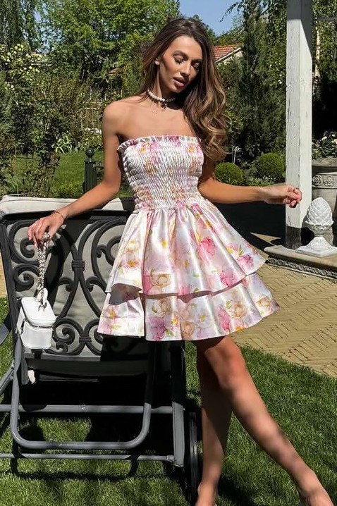 Рокля ELEGANTINA, Цвят: многоцветен, IVET.BG - Твоят онлайн бутик.
