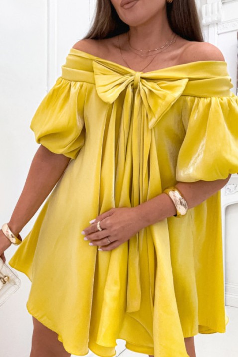 Рокля SIKAXA YELLOW, Цвят: жълт, IVET.BG - Твоят онлайн бутик.