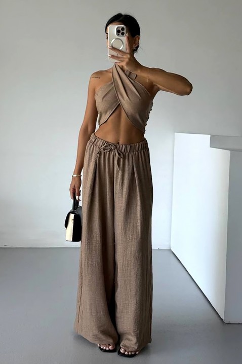 Комплект ASMEROLA BEIGE, Цвят: тъмнобежово, IVET.BG - Твоят онлайн бутик.