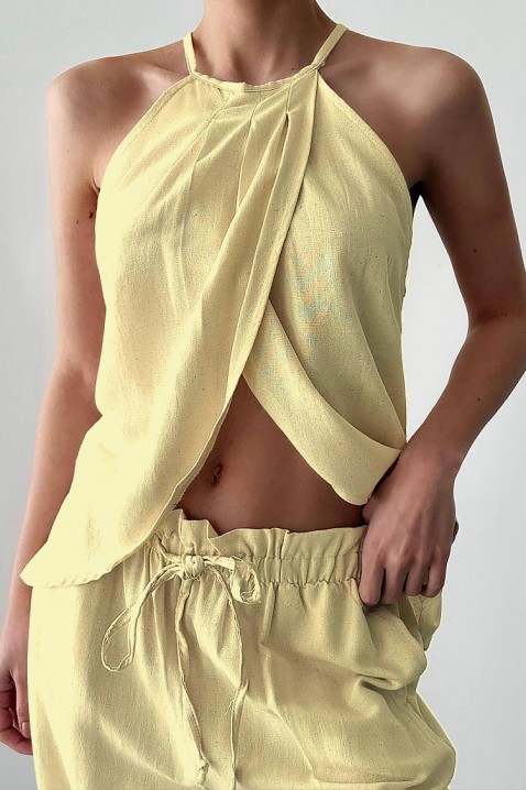 Комплект KANRILVA YELLOW, Цвят: жълт, IVET.BG - Твоят онлайн бутик.