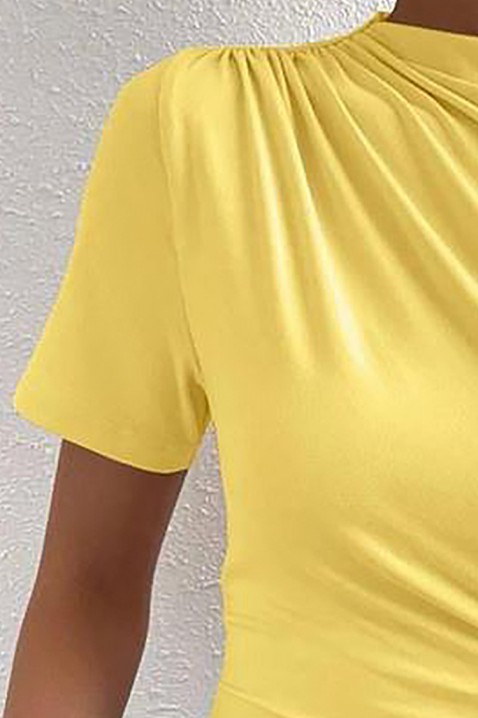 Блуза PERLIRZA YELLOW, Цвят: жълт, IVET.BG - Твоят онлайн бутик.