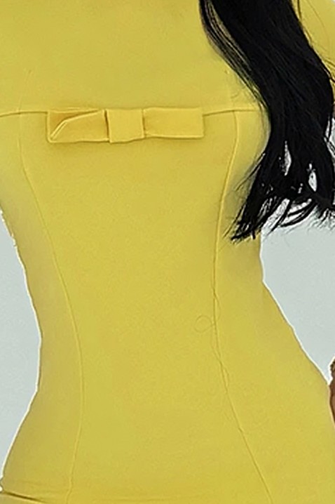 Рокля VALARIA YELLOW, Цвят: жълт, IVET.BG - Твоят онлайн бутик.