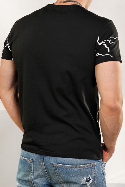 Мъжка тениска TORIMO BLACK, Цвят: черен, IVET.BG - Твоят онлайн бутик.