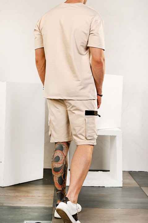 Мъжки комплект FEXO BEIGE, Цвят: беж, IVET.BG - Твоят онлайн бутик.