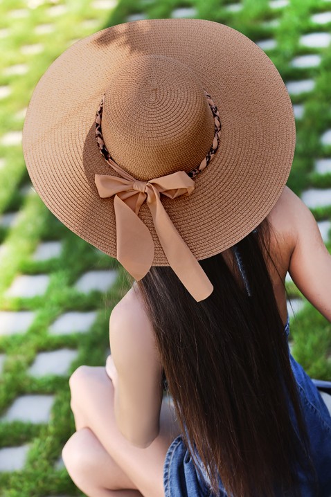 Шапка VENETTA BROWN, Цвят: кафяв, IVET.BG - Твоят онлайн бутик.