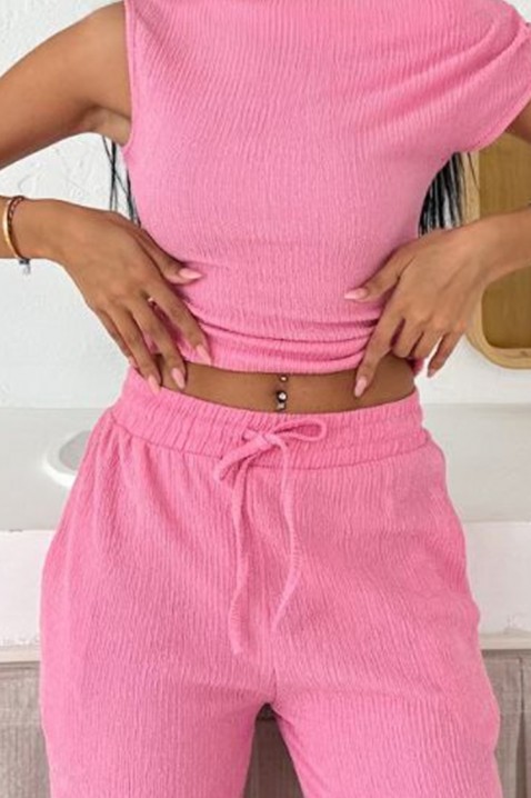 Комплект FRALINDA PINK, Цвят: розов, IVET.BG - Твоят онлайн бутик.