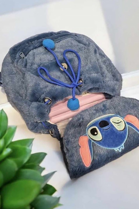 Детска раница STICHBAG, Цвят: син, IVET.BG - Твоят онлайн бутик.