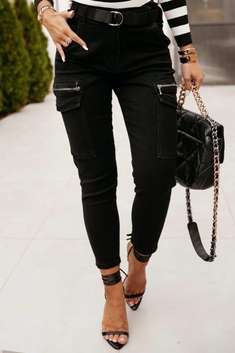 Дънки VITISIMA BLACK, Цвят: черен, IVET.BG - Твоят онлайн бутик.