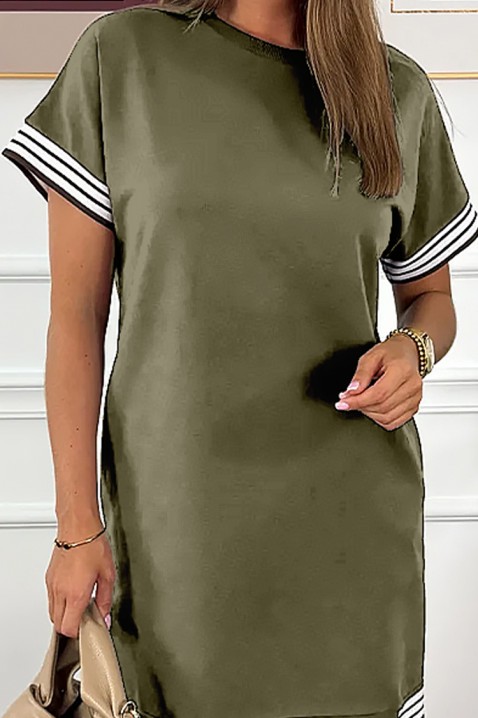 Рокля DANEDRA KHAKI, Цвят: каки, IVET.BG - Твоят онлайн бутик.