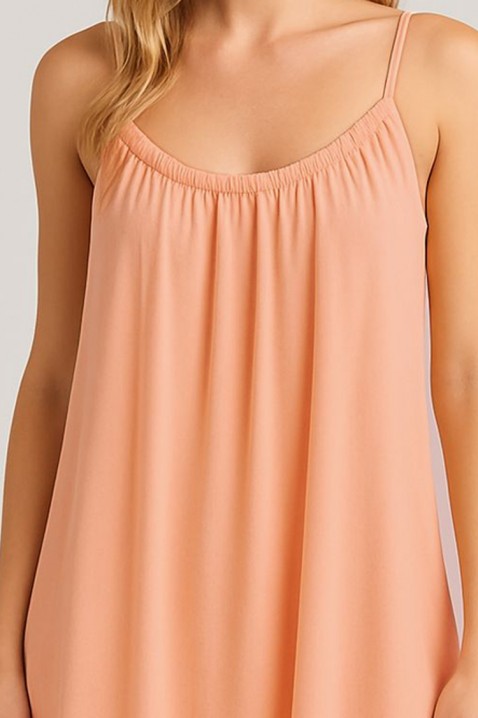 Рокля LAYDEFA PEACH, Цвят: праскова, IVET.BG - Твоят онлайн бутик.