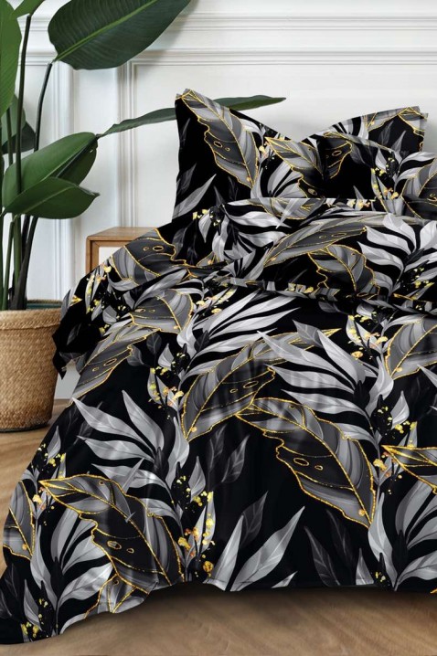 Спален комплект WOLMENA 200x220 cm памук - 4 части, Цвят: многоцветен, IVET.BG - Твоят онлайн бутик.