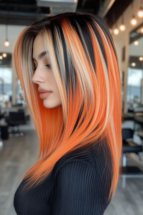 Тебешир за коса TINTESSA ORANGE, Цвят: оранжев, IVET.BG - Твоят онлайн бутик.
