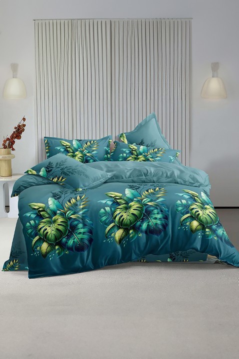 Спален комплект AURELDA 200x220 cm памук - 4 части, Цвят: многоцветен, IVET.BG - Твоят онлайн бутик.