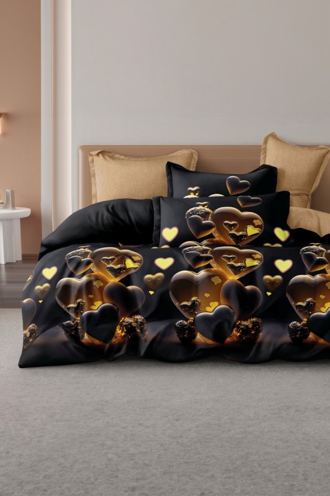 Спален комплект THALIRA 200x220 cm памук - 4 части, Цвят: многоцветен, IVET.BG - Твоят онлайн бутик.
