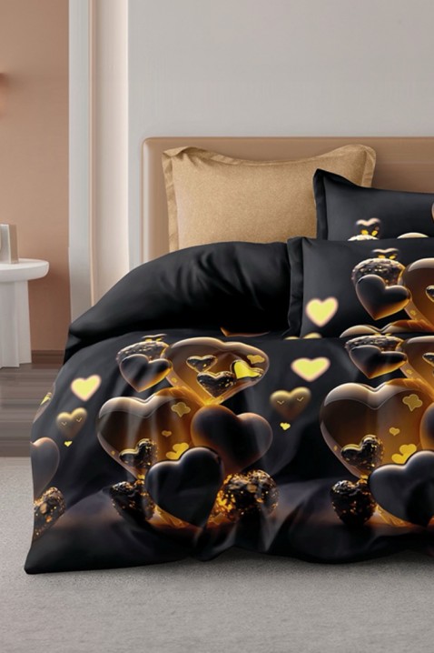 Спален комплект THALIRA 200x220 cm памук - 4 части, Цвят: многоцветен, IVET.BG - Твоят онлайн бутик.