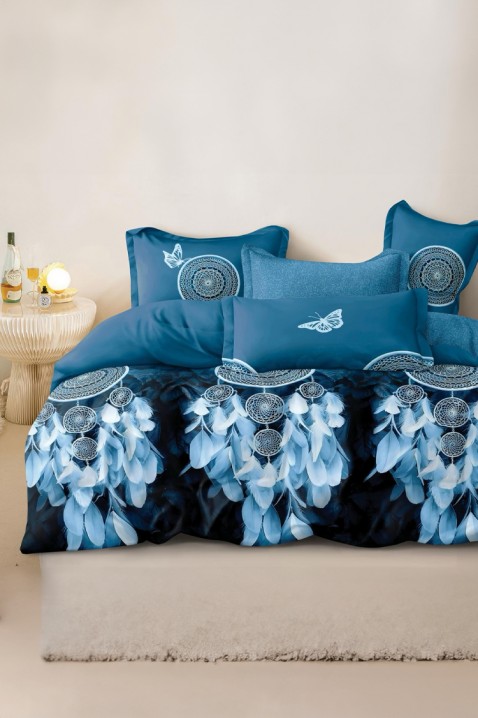 Спален комплект EVOLEDA 200x220 cm памук - 4 части, Цвят: многоцветен, IVET.BG - Твоят онлайн бутик.