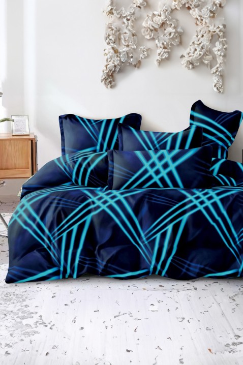 Спален комплект ORIENJA 200x220 cm памук - 4 части, Цвят: многоцветен, IVET.BG - Твоят онлайн бутик.