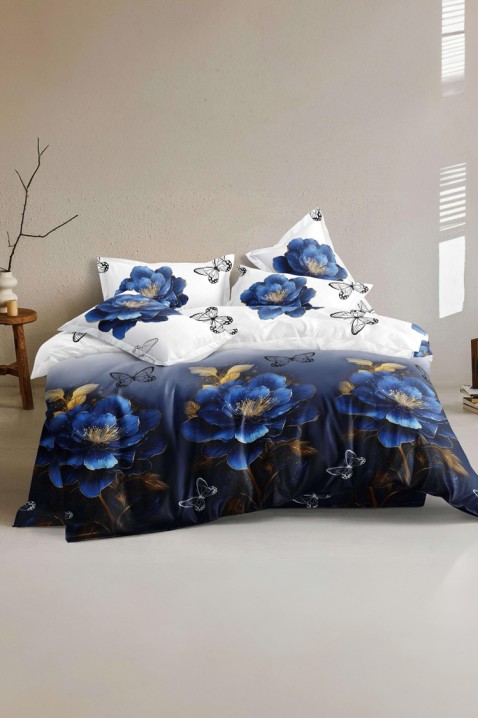 Спален комплект KELIRMA 200x220 cm памук - 4 части, Цвят: многоцветен, IVET.BG - Твоят онлайн бутик.