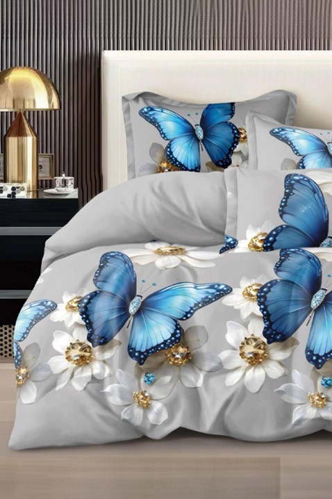 Спален комплект BRISENA 200x220 cm памук - 4 части, Цвят: многоцветен, IVET.BG - Твоят онлайн бутик.