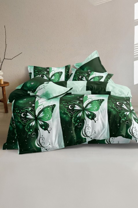 Спален комплект NORELJA 200x220 cm памук - 4 части, Цвят: многоцветен, IVET.BG - Твоят онлайн бутик.