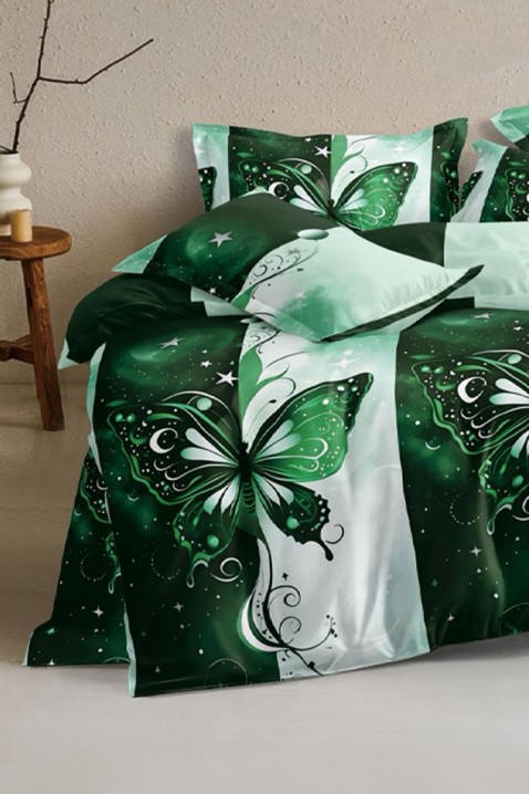 Спален комплект NORELJA 200x220 cm памук - 4 части, Цвят: многоцветен, IVET.BG - Твоят онлайн бутик.