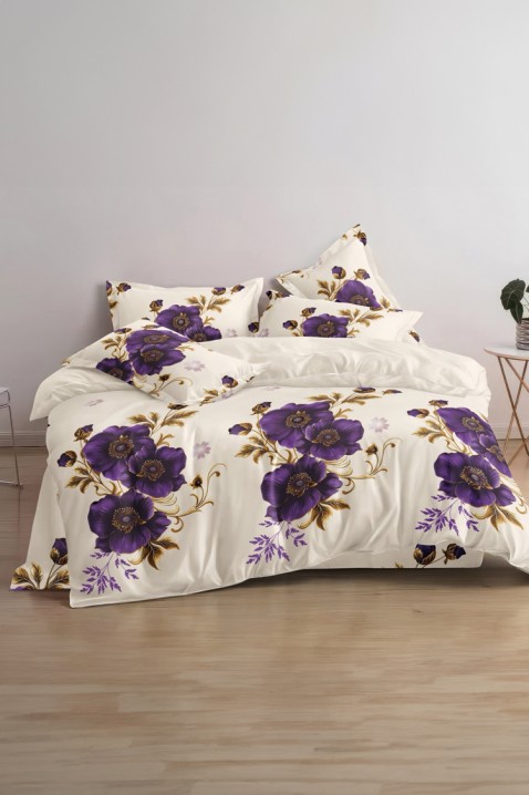 Спален комплект LUMIRA 200x220 cm памук - 4 части, Цвят: многоцветен, IVET.BG - Твоят онлайн бутик.