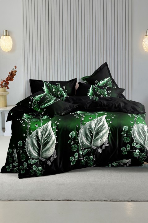 Спален комплект SERAHINA 200x220 cm памук - 4 части, Цвят: многоцветен, IVET.BG - Твоят онлайн бутик.