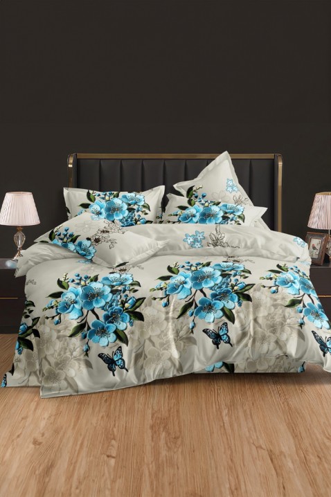 Спален комплект VOSPERLA 200x220 cm памук - 4 части, Цвят: многоцветен, IVET.BG - Твоят онлайн бутик.