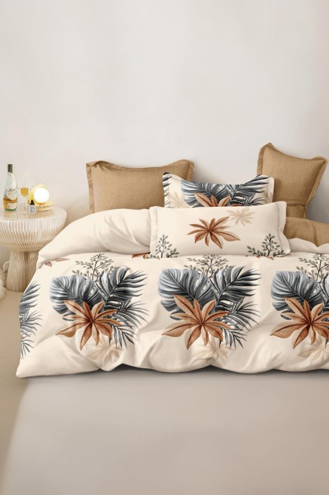 Спален комплект ELYSIA 200x220 cm памук - 4 части, Цвят: многоцветен, IVET.BG - Твоят онлайн бутик.