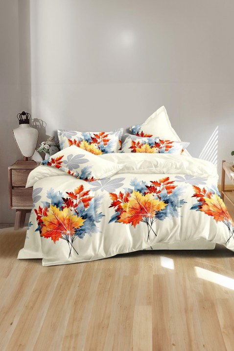 Спален комплект EVANIA 200x220 cm памук - 4 части, Цвят: многоцветен, IVET.BG - Твоят онлайн бутик.