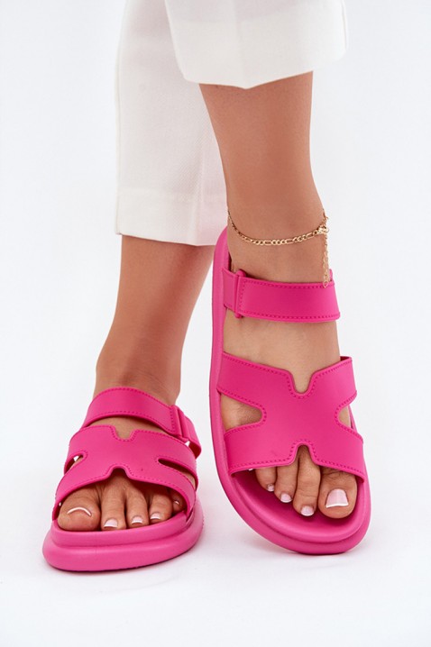 Дамски чехли BERZELDA FUCHSIA, Цвят: фуксия, IVET.BG - Твоят онлайн бутик.