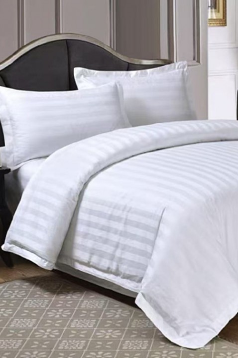 Спален комплект AMETILGA 200x220 cm памук - 3 части, Цвят: бял, IVET.BG - Твоят онлайн бутик.