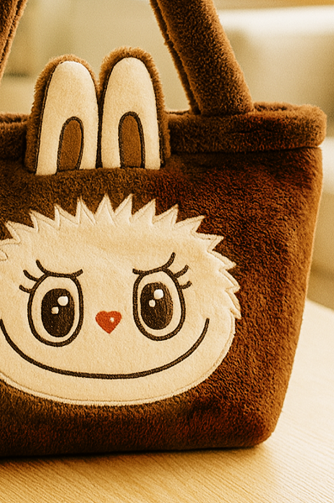 Чанта LABUBUBAG BROWN, Цвят: кафяв, IVET.BG - Твоят онлайн бутик.