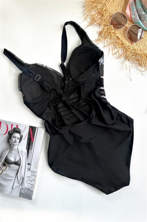 Цял бански MAFRAGA BLACK, Цвят: черен, IVET.BG - Твоят онлайн бутик.