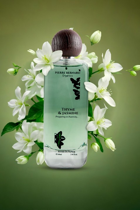 Парфюм Pierre Bernard Organics Thyme&Jasmine EDP 100 mlIVET.BG - Твоят онлайн бутик.