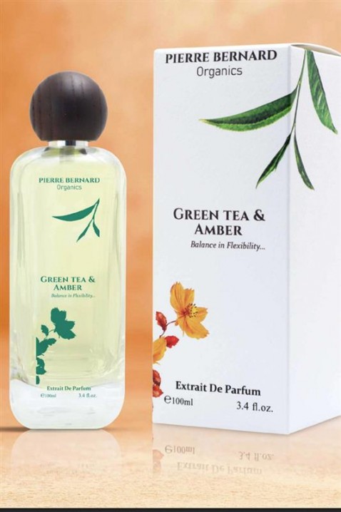 Парфюм Pierre Bernard Organics Green tea&Amber EDP 100 mlIVET.BG - Твоят онлайн бутик.
