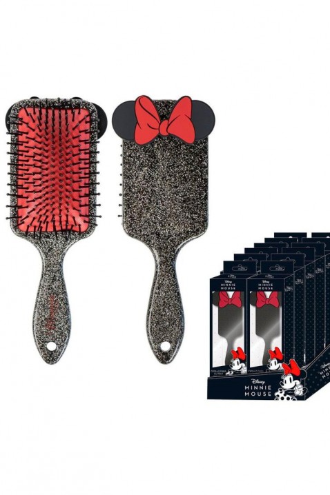 Детска четка за коса MOUSEDONA, Цвят: черен, IVET.BG - Твоят онлайн бутик.