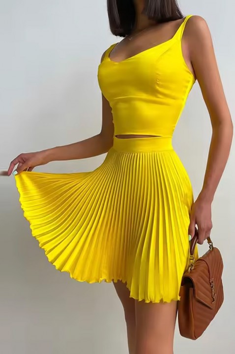 Комплект STAZAMA YELLOW, Цвят: жълт, IVET.BG - Твоят онлайн бутик.