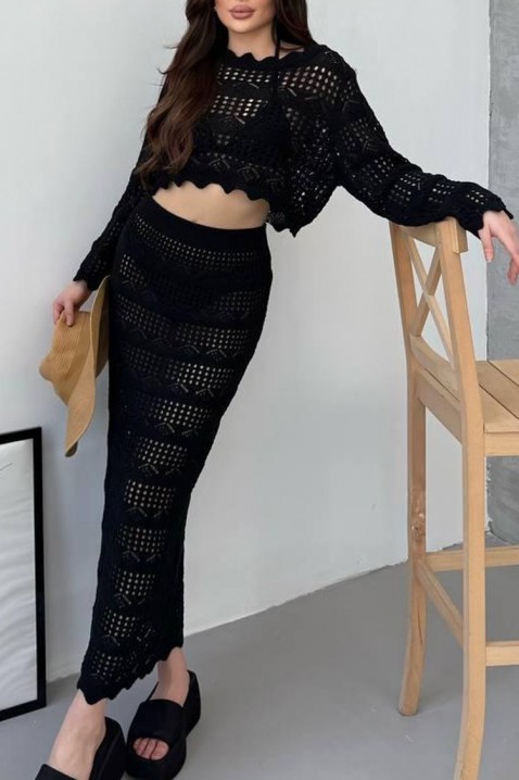Комплект KALIMEHA BLACK, Цвят: черен, IVET.BG - Твоят онлайн бутик.